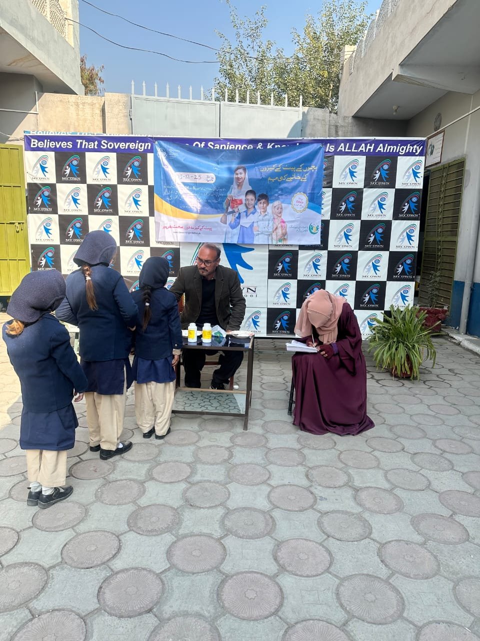 My Own Science School students